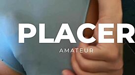 Stepsister's Friend's Petite Ass Takes My Huge Cock She Rides Till I Cum In Panties