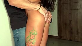 Muscular Bodybuilder Pounds Fat Housewife Big Ass! Monster Cock Match