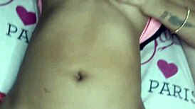 18-Year-Old Cute Colombian Girl Kisses Old USA Guy's Big Cock with Natural Tits