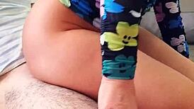 eighteen year old horny schoolgirl cheats riding classmate cock wet pussy cowgirl in bedroom