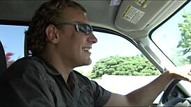 Flaunting Her Slutty Blonde Mom Curves in Steamy Fuck