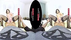 young tattooed german chubby rides pov cock with glasses 😍🔥