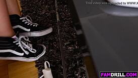 i'm fuckin' sexy blonde stepsis melissa may's tight hole so deep with my monster cock yeah