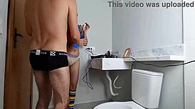 i share bathroom with stepdaughter and fuck her ass till she pisses humiliated