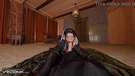 chani in dune uniform bounces on atreides huge cock vr cosplay