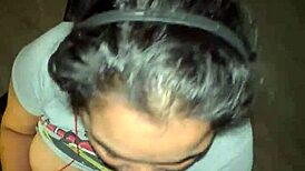 she gets busted facial cumshot on tits during homework