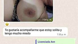 mi madrastra curvy latina me tienta con tetas grandes y culo en whatsapp coqueto