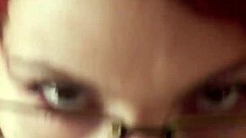 oh karla rose fumblin this sloppy pov condom blowjob deepthroatin wet redhead glasses slut style