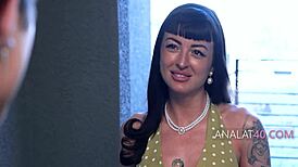 Hubby locked my pussy in chastity but anal's okay right? 😏