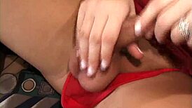 hey check out these sexy shemales in miss shemale america 3 showing off their best cocks in the talent comp