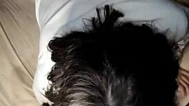 � flaca nalgona screams riding monster cock doggystyle creampie