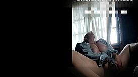 Brazilian Teases Wet Pussy in Steamy Solo Session