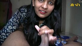 Indian couple's real homemade sex with natural tits and kisses 😘🍆