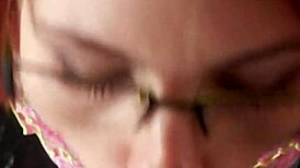 oh karla rose fumblin this sloppy pov condom blowjob deepthroatin wet redhead glasses slut style