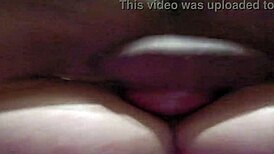 curvy couple fucks swollen puffy pussy lips after pumping her up