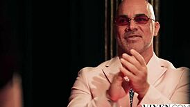 Vixen Runway Model Bella Spark Devours Christian's Thick Cock