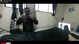 loira safada punheta no pauzudo gozando gostoso backstage homemade couple