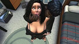 he ravages best friend's mom rough no mercy spared