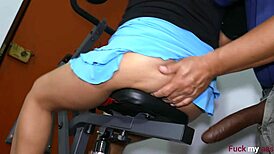 omg this huge bbc dildo stretches my latina asshole to bursting!