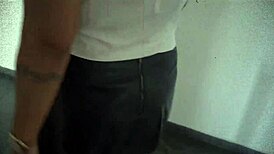 hot backstage latina babes with hairy pussies licking and teasing everything