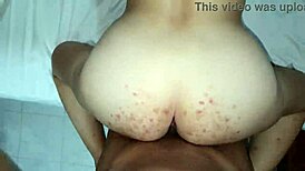 blonde latina big ass bent over doggystyle takes massive cumshot pounding