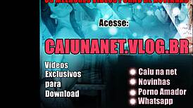 hey check out caiunanet vlog br filming that tight pussy straight to zap