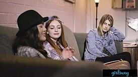 Kristen Scott Teases Pussy Masturbating to Sultry Girl Fantasies