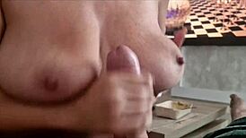 Bored With TV So She Films Me Sucking Her Wet Pussy