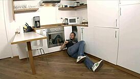 Mia Leone Horny Housewife Deepthroats for Creampie Anal Facial