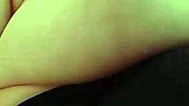 pregnant mature flashes her huge natural balloon tits homemade