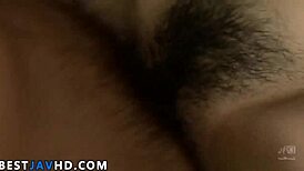 you seeing nozomi hazuki's muddy mouth sucking off two guys in this uncensored jav creampie threesome?