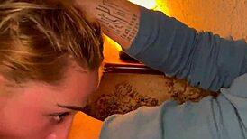 wanna see this sloppy wet facefuck choke her deep?