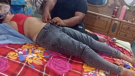 Busty Bangladeshi babe gets wildly fucked in restaurant orgy