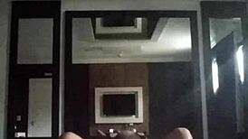 Filmed brazilian slut anal pounding while cuckold watches motel fuck