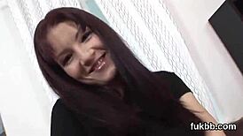 wanna watch this slutty babe gape her asshole with hardcore dildo toys?