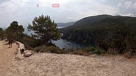 Ibiza Paradise Beach Sex Facial Public Walk