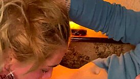 wanna see this sloppy wet facefuck choke her deep?