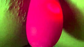 Sexy curvy young Latina amateur cums multiple times with vibrator