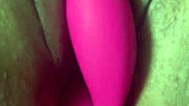 Sexy curvy young Latina amateur cums multiple times with vibrator