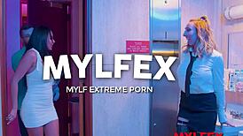 mylfex public bathroom babe joins swinger couple tits bouncing outdoor jerk off cuckold