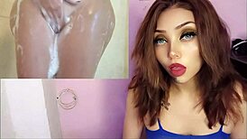 stepmom slyly tempts stepson into her steamy shower seduction