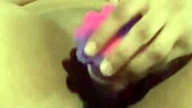 Watch me stuff toys in my tight teen pussy now