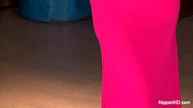 a steamy japanese babe takes double penetration with massive facial cumshot