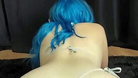 PAWG Gamer Girl Rides Huge Dildo Reverse Cowgirl Cum Blast!