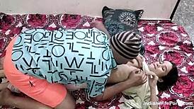 oh man, indian bhabhi milf deepthroats then creampies on desi dick... mess!