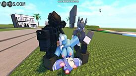 whoreblox gangbang moment 11... we're bangin' hard creampie cumshots everywhere in the game!!