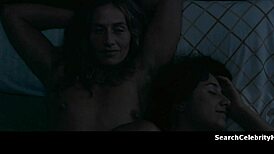 cécile de france topless brunette tits in summertime nude