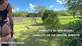 Sabrina Prezotte Swallows Huge Cock Whole!