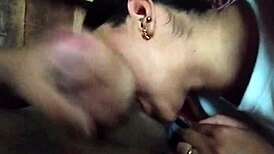 amateur blowjob fat old man huge cock facial cum swallow deepthroat
