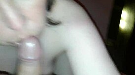 girl sucking my buddy's dick got me leaking precum everywhere